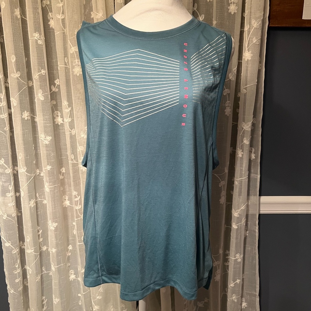 Under Armour Teal Muscle Tank